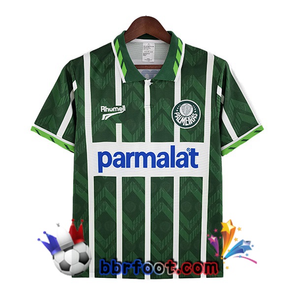 Maillot Foot Palmeiras Retro Domicile Vert 1996