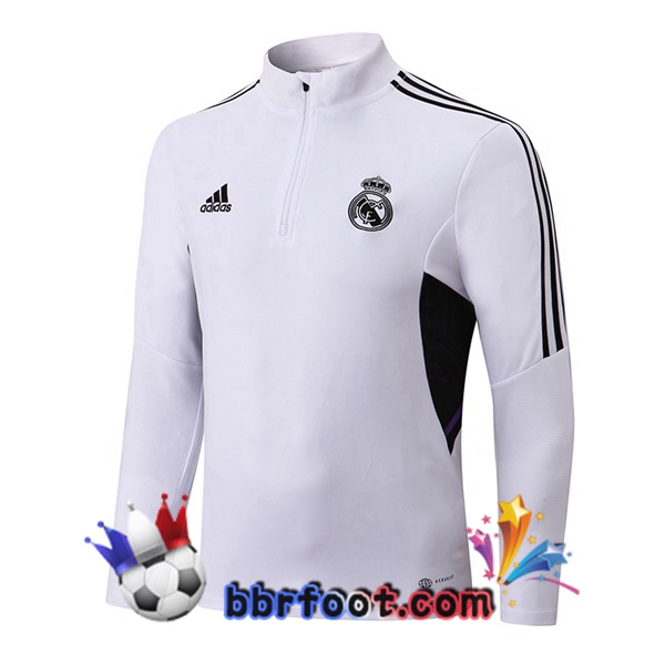 Sweatshirts Homme Real Madrid Blanc 2022/2023