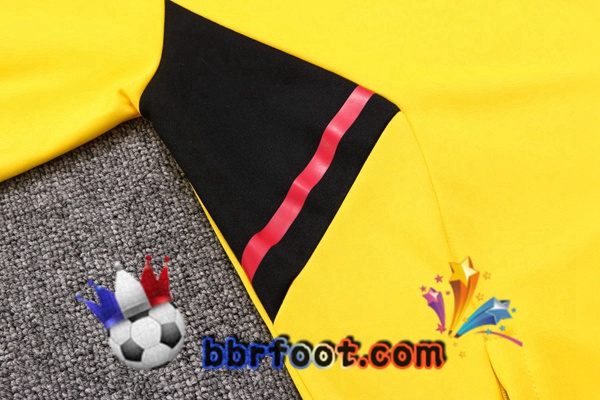Veste Survetement Foot Flamengo Jaune 2022/2023