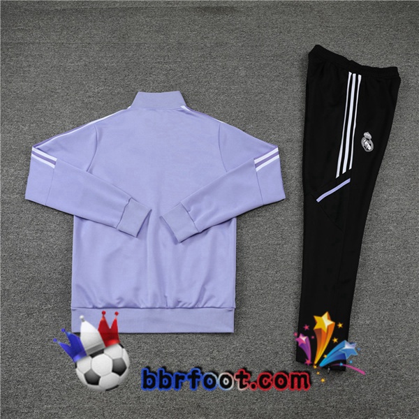 Veste Survetement Foot Real Madrid Pourpre 2022/2023