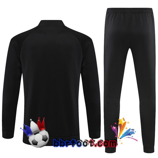 Veste Survetement Foot Manchester United Noir 2022/2023