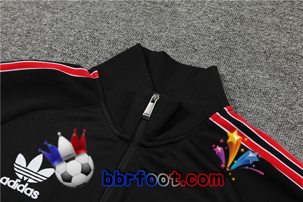 Veste Survetement Foot Manchester United Noir 2022/2023