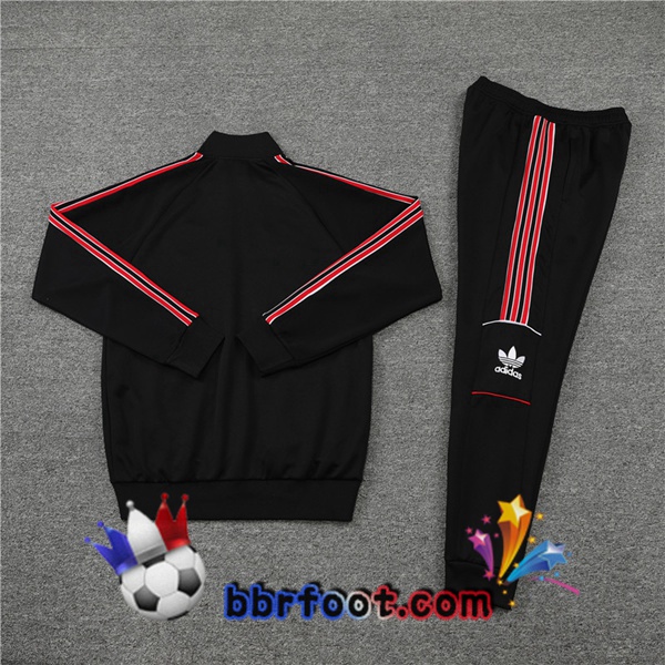 Veste Survetement Foot Manchester United Noir 2022/2023
