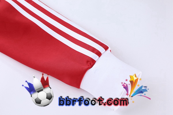 Veste Survetement Foot Manchester United Rouge 2022/2023