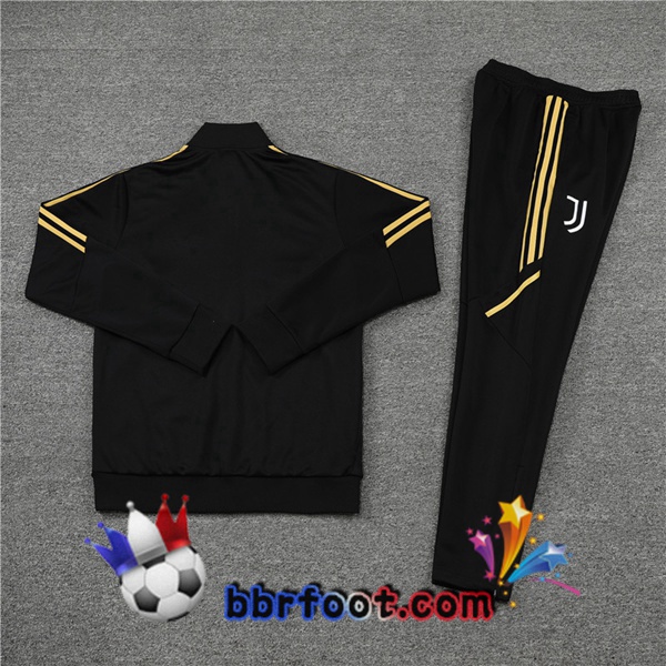 Veste Survetement Foot Juventus Noir 2022/2023