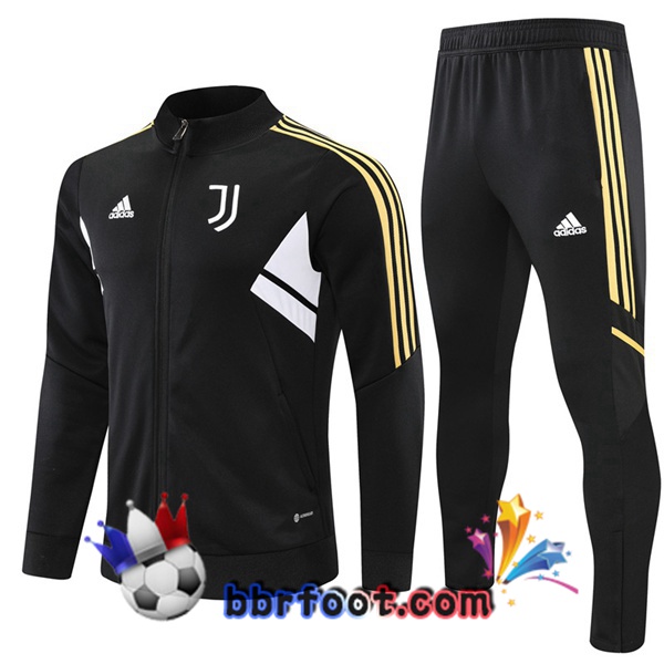 Veste Survetement Foot Juventus Noir 2022/2023