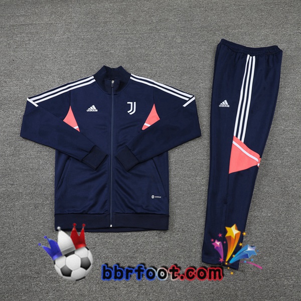 Veste Survetement Foot Juventus Bleu Royal 2022/2023