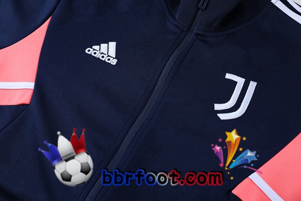 Veste Survetement Foot Juventus Bleu Royal 2022/2023