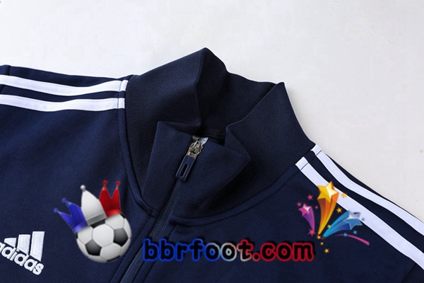 Veste Survetement Foot Juventus Bleu Royal 2022/2023