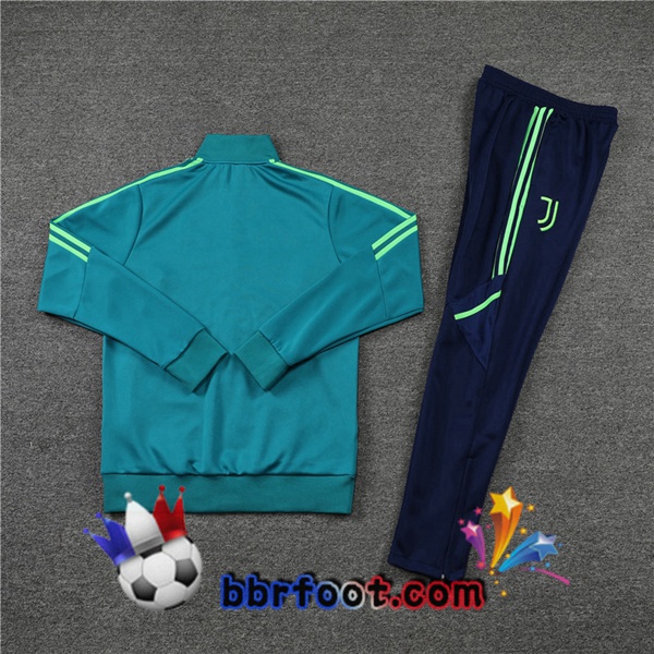 Veste Survetement Foot Juventus Vert 2022/2023