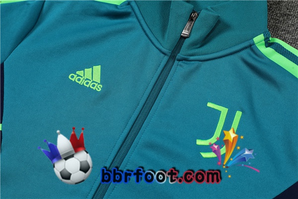 Veste Survetement Foot Juventus Vert 2022/2023