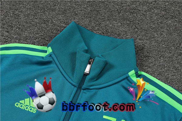 Veste Survetement Foot Juventus Vert 2022/2023