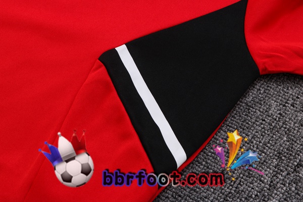 Veste Survetement Foot Manchester United Rouge 2022/2023