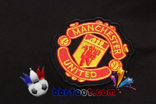 Training T-Shirts Manchester United + Shorts Noir 2022/2023