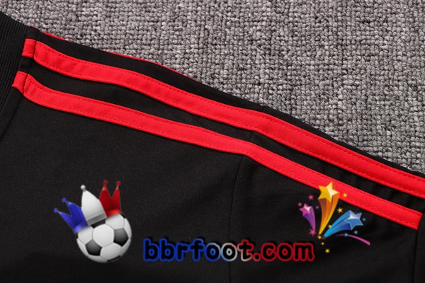 Training T-Shirts Manchester United + Shorts Noir 2022/2023