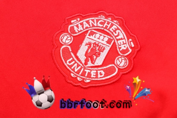 Training T-Shirts Manchester United + Shorts Rouge 2022/2023