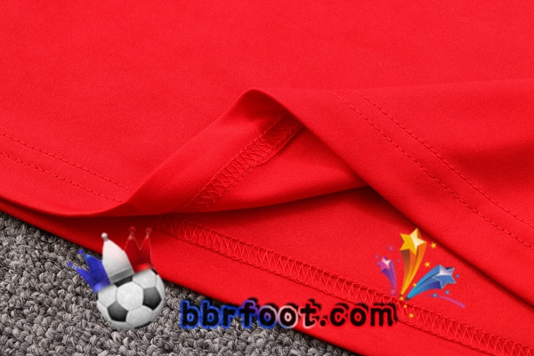Training T-Shirts Manchester United + Shorts Rouge 2022/2023