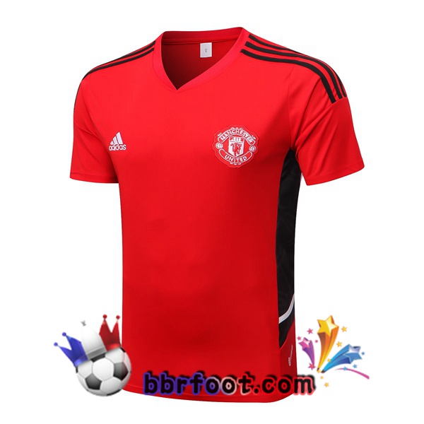 Training T-Shirts Manchester United Rouge 2022/2023