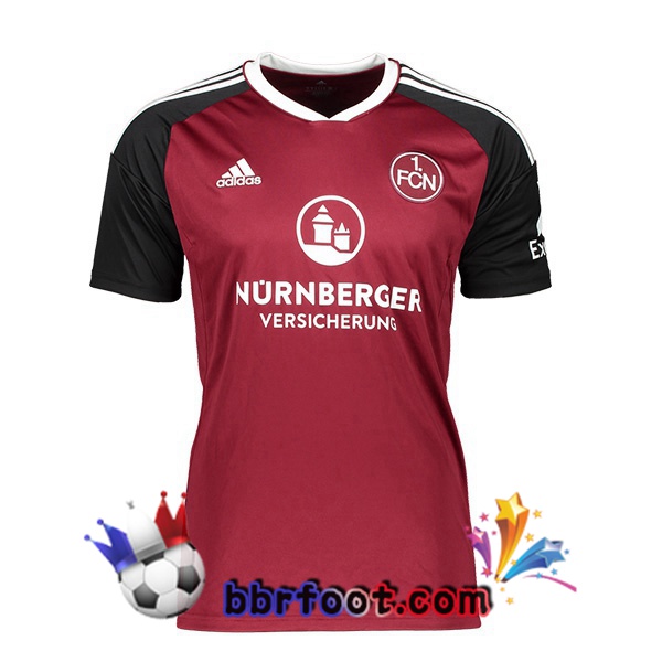Maillot Foot 1. FC Nürnberg Domicile Rouge 2022/2023