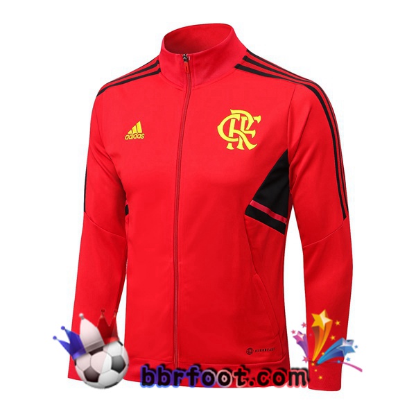 Veste Foot Flamengo Rouge 2022/2023