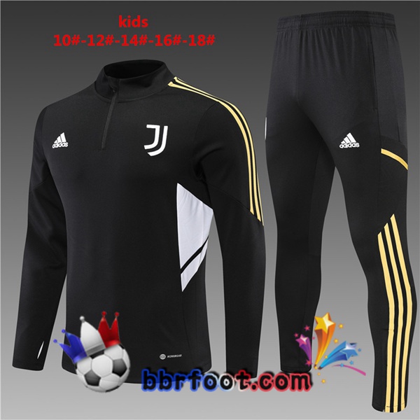 Survetement Foot Juventus Enfant Noir 2022/2023