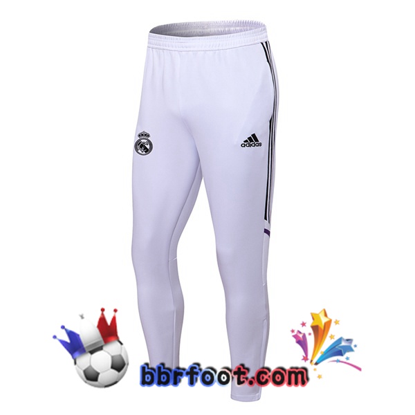 Pantalon Foot Real Madrid Blanc 2022/2023