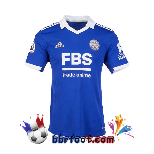 Maillot Foot Leicester City Domicile Bleu 2022/2023