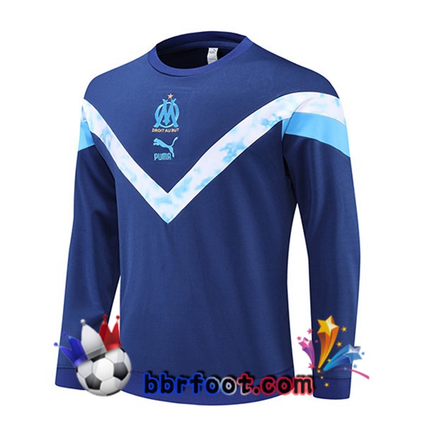 Sweatshirts Homme Marseille OM Bleu 2022/2023