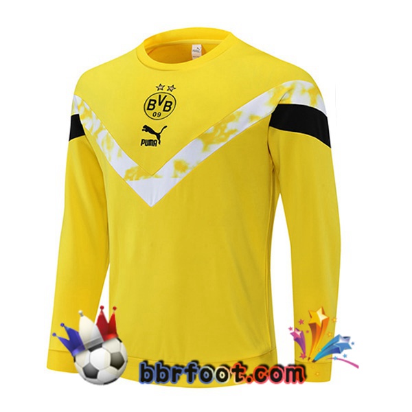Sweatshirts Homme Dortmund BVB Jaune 2022/2023