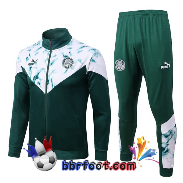 Veste Survetement Foot Palmeiras Vert 2022/2023