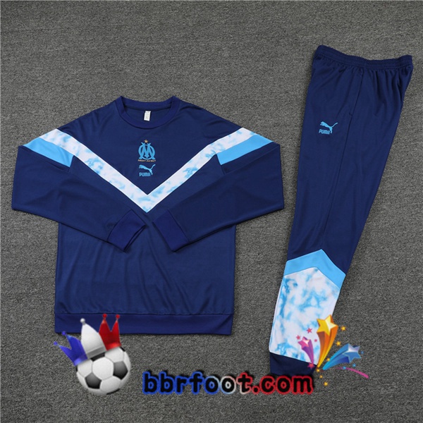 Survetement Foot Marseille OM Bleu 2022/2023