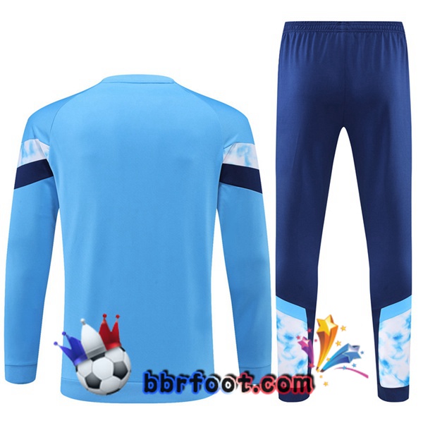 Survetement Foot Marseille OM Bleu 2022/2023