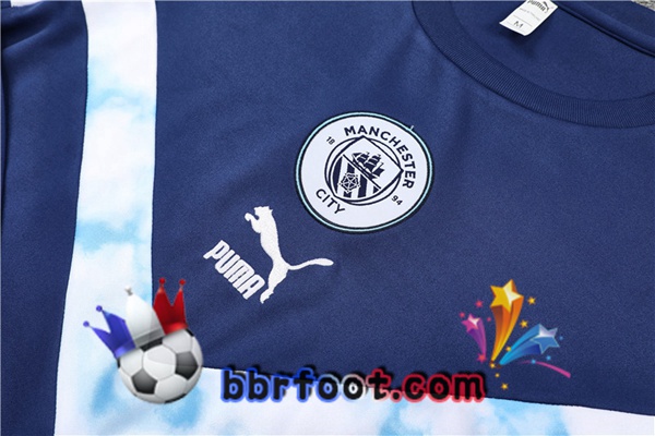 Survetement Foot Manchester City Bleu 2022/2023