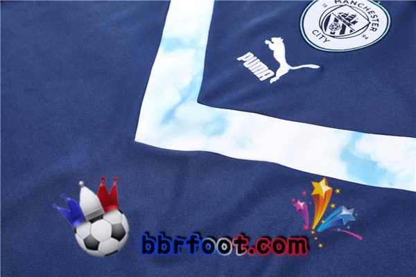 Survetement Foot Manchester City Bleu 2022/2023