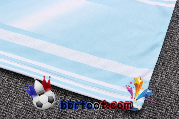 Training T-Shirts Manchester City + Shorts Bleu 2022/2023