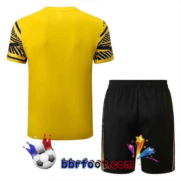 Training T-Shirts Dortmund BVB + Shorts Jaune 2022/2023