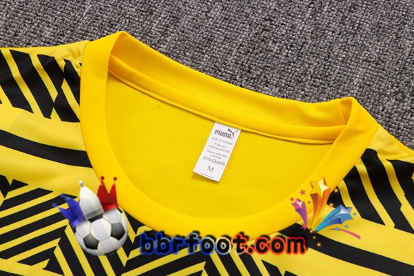 Training T-Shirts Dortmund BVB + Shorts Jaune 2022/2023