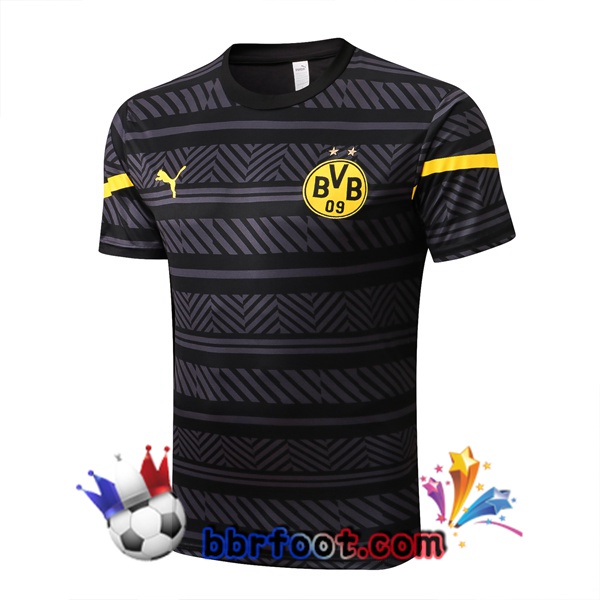 Training T-Shirts Dortmund BVB Noir 2022/2023