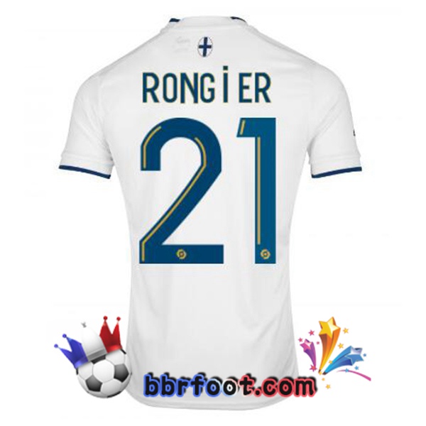 Maillot Foot Marseille OM (RONGIER 21) Domicile Blanc 2022/2023