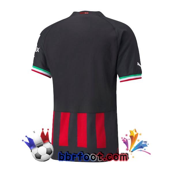 Maillot Foot AC Milan Domicile Rouge 2022/2023