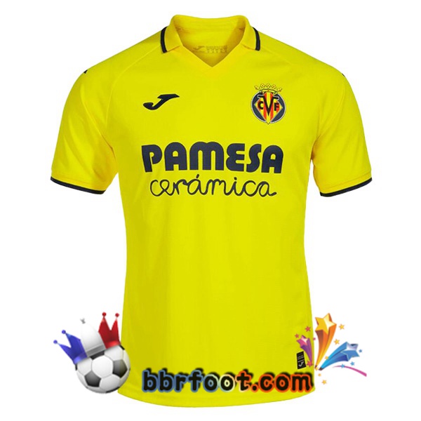 Maillot Foot Villarreal Domicile Jaune 2022/2023