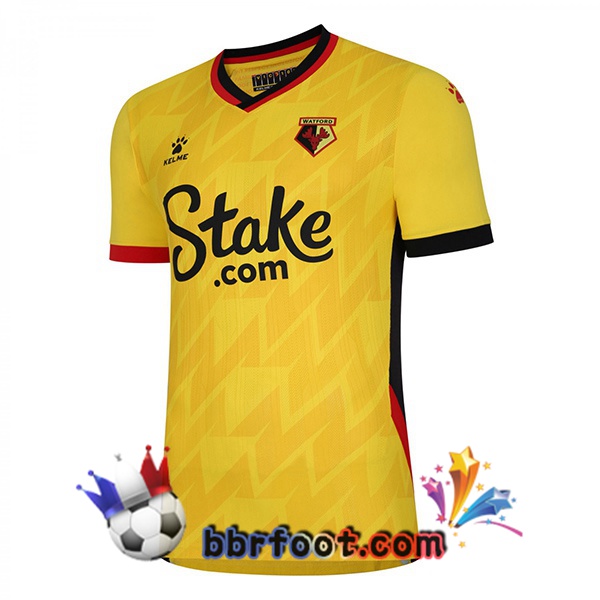 Maillot Foot Watford FC Domicile Jaune 2022/2023 Maillot Foot Watford FC Domicile Jaune 2022/2023