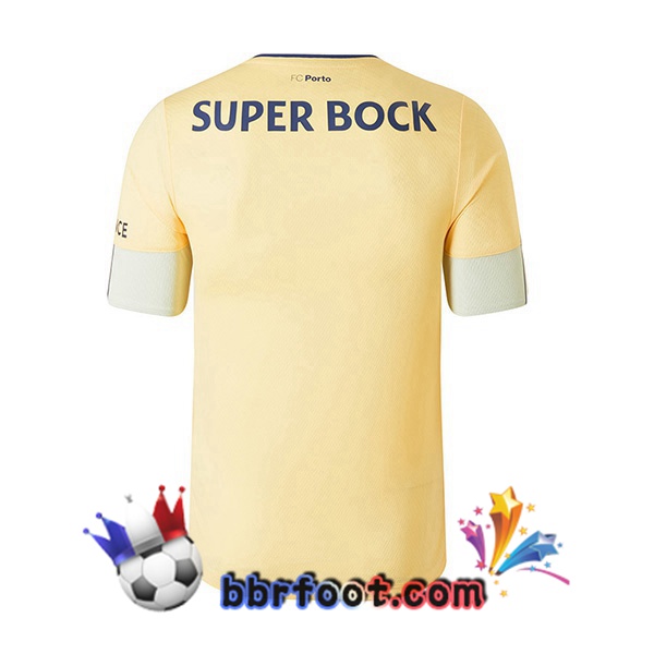Maillot Foot FC Porto Exterieur Jaune 2022/2023