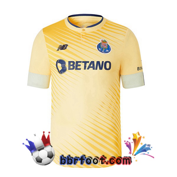 Maillot Foot FC Porto Exterieur Jaune 2022/2023