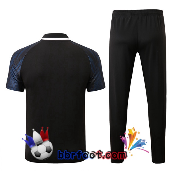 Polo Foot Inter Milan + Pantalon Noir 2022/2023