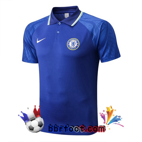 Polo Foot FC Chelsea Bleu 2022/2023