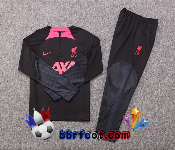 Survetement Foot FC Liverpool Noir 2022/2023