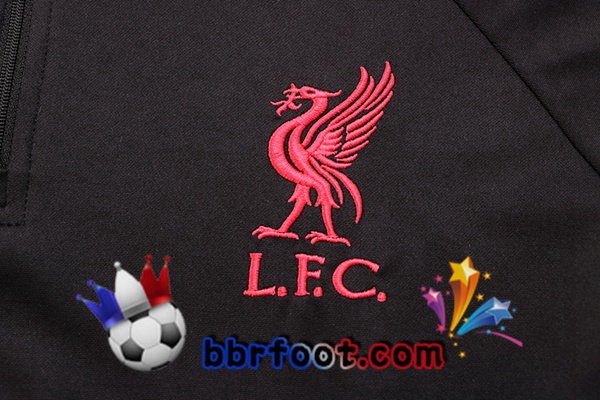 Survetement Foot FC Liverpool Noir 2022/2023