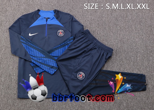 Survetement Foot Paris PSG Bleu 2022/2023