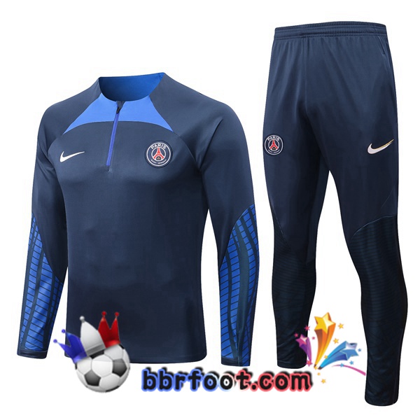 Survetement Foot Paris PSG Bleu 2022/2023